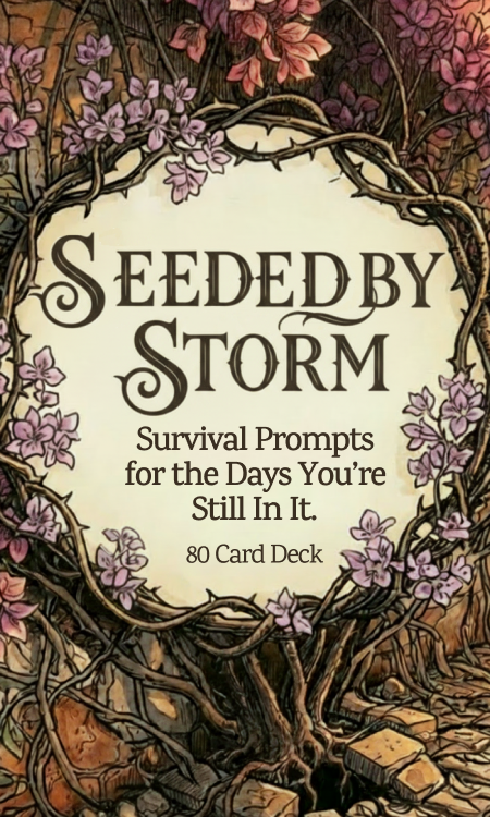 Seeded by Storm Survival Card Deck