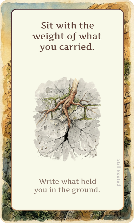 Seeded by Storm — Still Rooted card